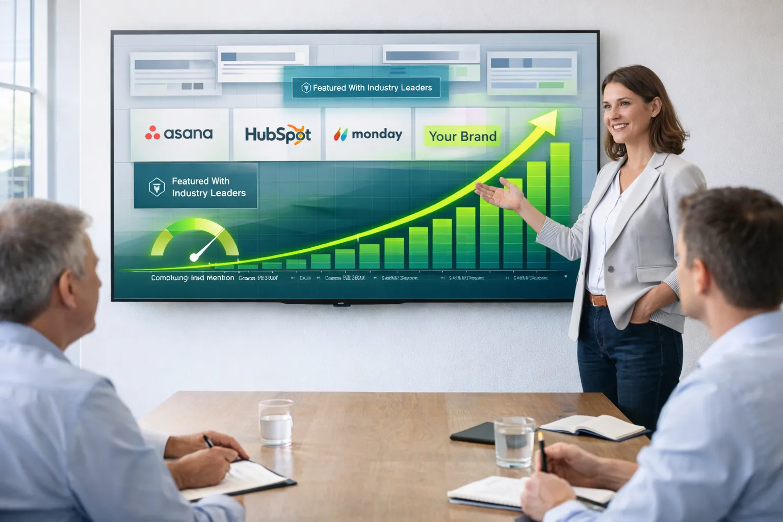 your brand featured with trusted industry leaders