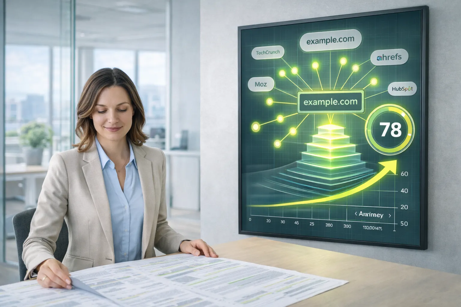 High-quality backlinks increase domain authority and rankings over time